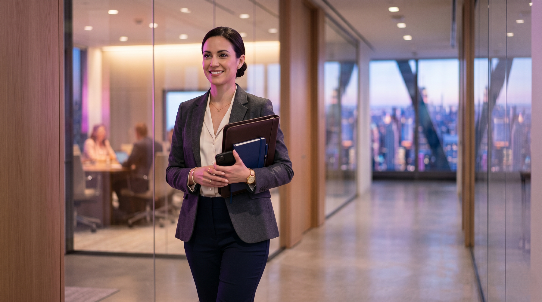 Personal assistant supporting a busy executive
